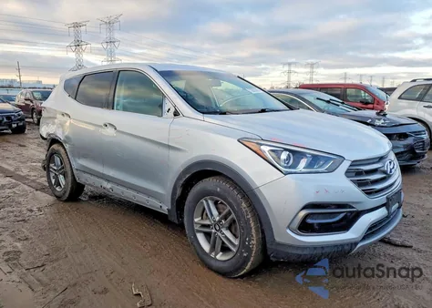 2017 Hyundai Santa Fe Sport z USA, uszkodzony, nr VIN 5XYZT3LB1HG394935